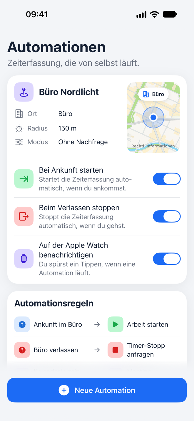 Liste der Orts-Automationen